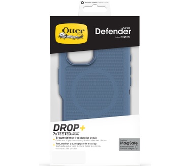 Otterbox Defender Series voor MagSafe voor iPhone 16 Plus, Baby Blue Jeans