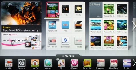 LG LM670S Smart TV