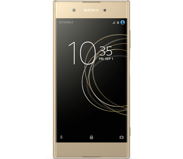 Sony Xperia XA1 Plus Goud Zwart