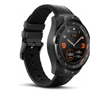 Mobvoi Ticwatch Pro - Premium Wear OS smartwatch - Shadow Black (WF12096-SHADOW) Zwart (Zwart)