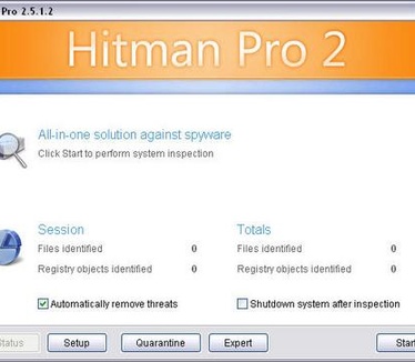Hitman Pro 2.5.1.2 screenshot (resized)