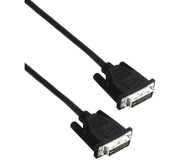 Eeconn DVI Kabel, Duallink 24+1, Zwart, 5m