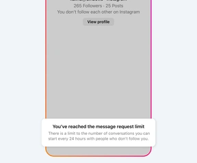 Instagram DM-beperkingen, juni 2023
