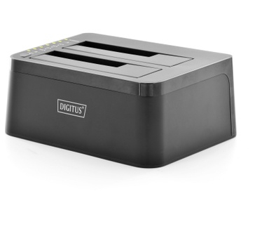 Digitus USB3.0 naar Dual SATA (6G) Zwart