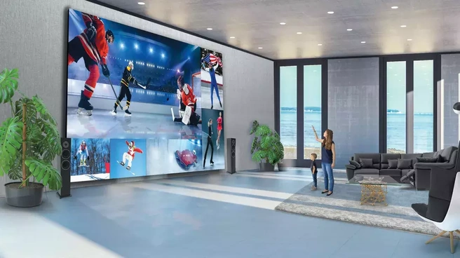 LG dvled 8K-televisie