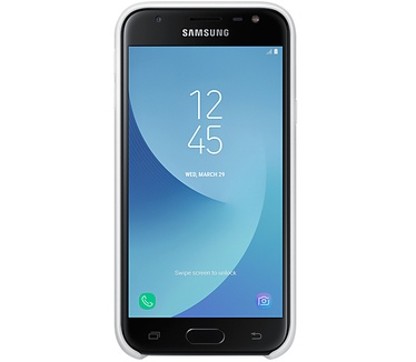 Samsung Galaxy J3 (2017) Dual Layer Cover  Wit