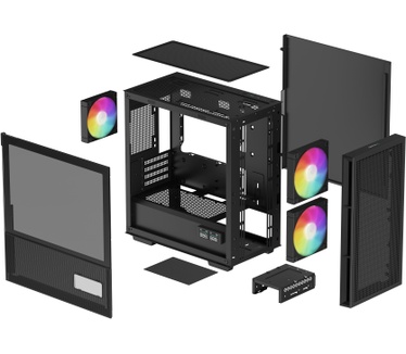 DeepCool CH360 Digital Zwart