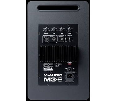 M-Audio M3-8 actieve studio-monitor 3-weg (per stuk) (Bruin, Zwart)