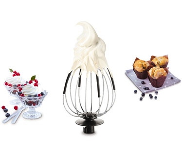 Tefal Keukenmachine Masterchef Gourmet Premium Zilver met blender & snij accessoire QB404H