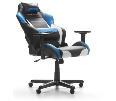 DXRacer Drifting D61 Zwart/Wit/Blauw