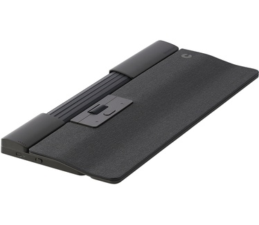 Contour Design SliderMouse Pro draadloos met Regular polssteun in stof Donkergrijs