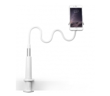 Rock Desktop Mount houder - 360 graden verstelbaar - wit