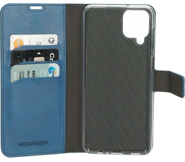 Mobiparts Classic Wallet Case Samsung Galaxy A12 (2021) Steel Blue