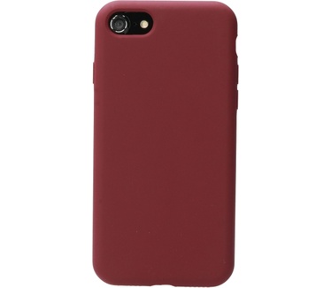 Mobiparts Silicone Cover Apple iPhone 7/8/SE (2020/2022) Plum Red