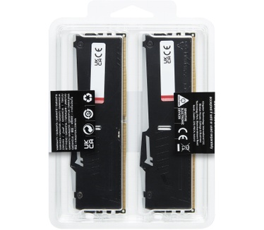 Kingston 32GB 6800MT/s DDR5 CL34 DIMM (Kit van 2) FURY Beast RGB XMP
