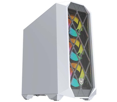Nfortec Synistra Gaming Tower ATX 3.0 RGB White
