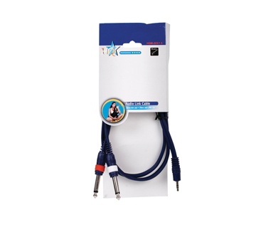 HQ Products 3.5mm/2x 6.35mm, 1.5m