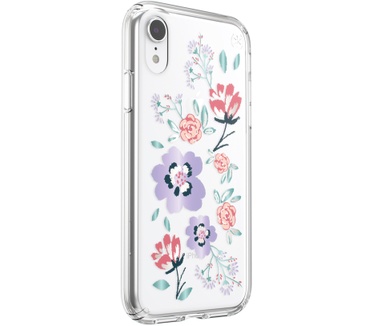 Speck Presidio Clear + Print Apple iPhone XR Canopyfloral Lavender/Clear