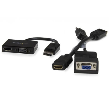 Startech.com A/V-reisadapter: 2-in-1 DisplayPort naar HDMI of VGA