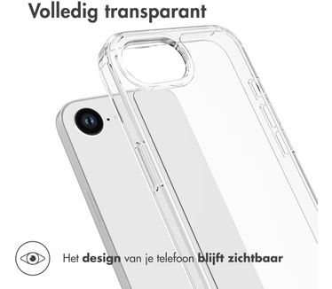 Accezz Xtreme Impact Backcover iPhone 16e - Transparant