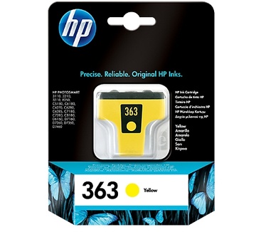 HP 363 Yellow Ink Cartridge