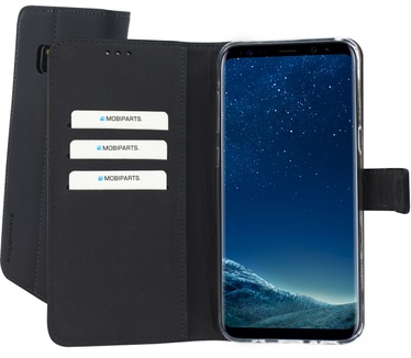 Mobiparts Premium Wallet TPU Case Samsung Galaxy S8 Plus Black