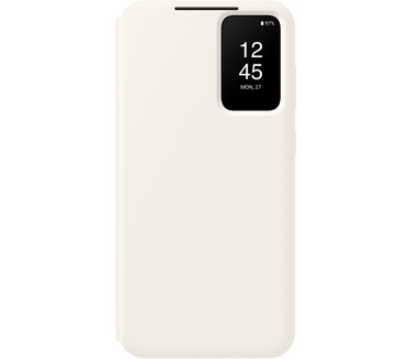 Samsung Galaxy S23 Plus Smart View Wallet Case Beige