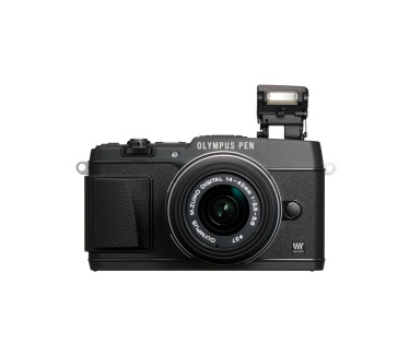 Olympus PEN E-P5 + M. ZD 14-42mm + CSS-S110 polsriem Zwart