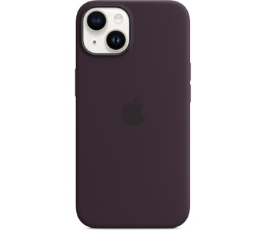 Apple Silicone Back Cover voor iPhone 14 (6.1") Paars