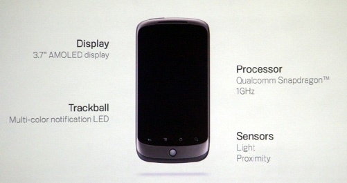 Nexus One. Foto: Gizmodo