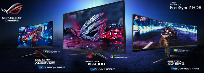 Asus ROG Strix-monitoren