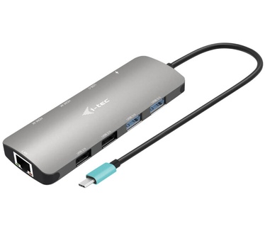 i-tec USB-C Metal Nano 2x Display Docking Station + Power Delivery 100 W