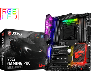 MSI X99A GAMING PRO CARBON
