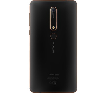 Nokia 6 (2018) 4GB ram, 64GB opslag Zwart