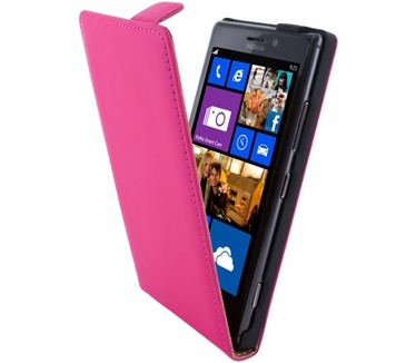 Mobiparts Mobiparts Premium Flip Case Nokia Lumia 925 Pink