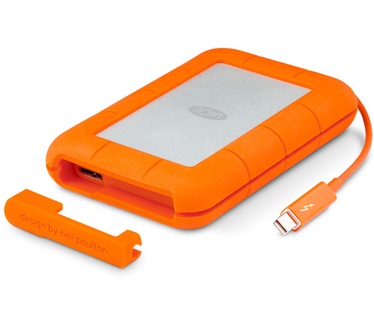 LaCie Rugged Triple 2TB Oranje