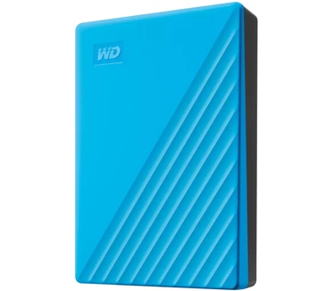 WD My Passport Portable HDD (2024) 6TB Blauw