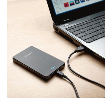 Hitachi Touro Mobile USB 2.0 500GB Zwart