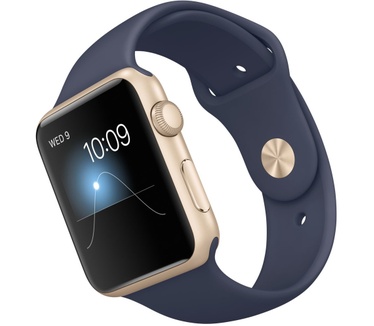 Apple Watch Sport (42mm) Zilver (Blauw)