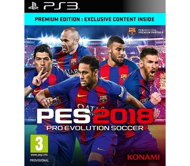 Pro Evolution Soccer 2018, PlayStation 3