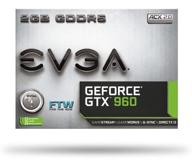 EVGA GeForce GTX 960 2GB FTW ACX 2.0+