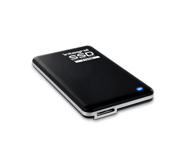 Integral USB 3.0 Portable SSD External 128GB Zwart