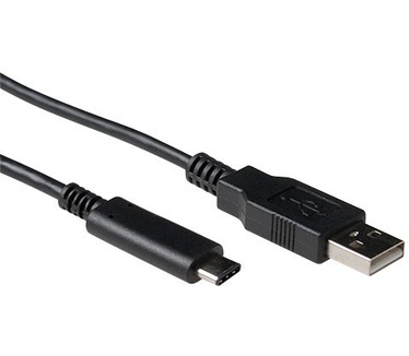 ACT USB-kabel - 4-PIN USB type A (M) - 24-pins USB type C (M) - 1 m