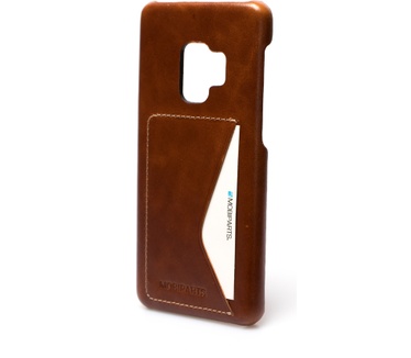 Mobiparts Excellent Backcover Samsung Galaxy S9 Oaked Cognac
