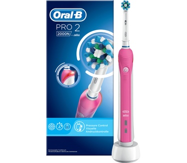 Oral-B Pro 2 2000 CrossAction Pink Elektrische Tandenborstel