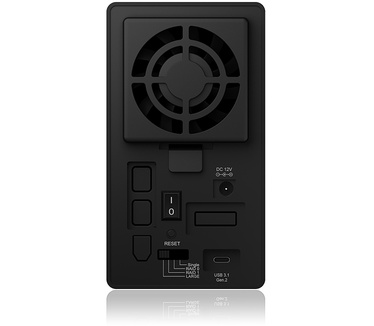 Raidsonic Icy Box IB-RD3662-C31 Zwart