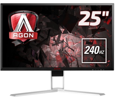 AOC AGON AG251FZ Rood, Zwart