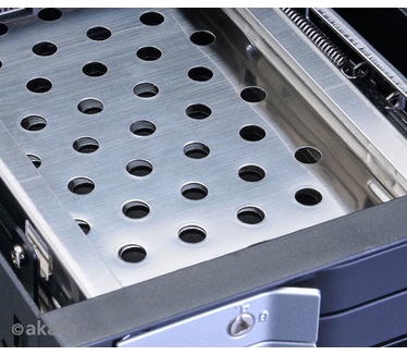 Akasa lokstor m21, tool free 2 x 2.5 ssd/sata hdd dock in 3.5 pc bay