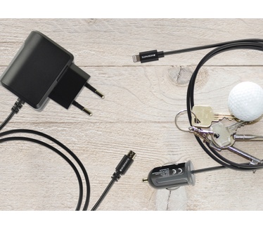 Mobiparts Wall Charger Apple Lightning 2.4A Black