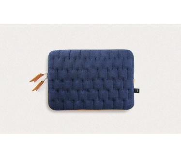 Concrete Cases Double Padded iPad mini Sleeve Canvas Blue Rain